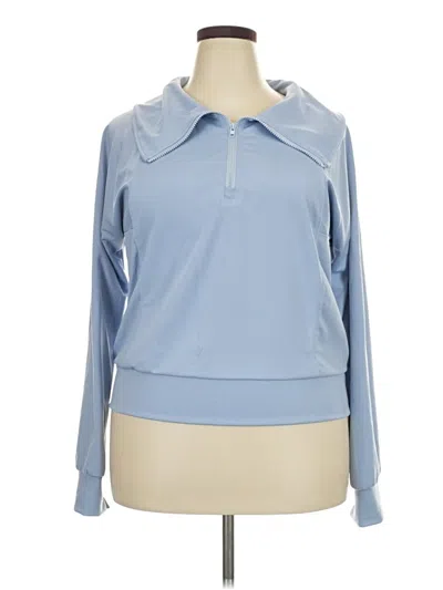 Pre-owned Unbranded Fleece Jacket In Blue