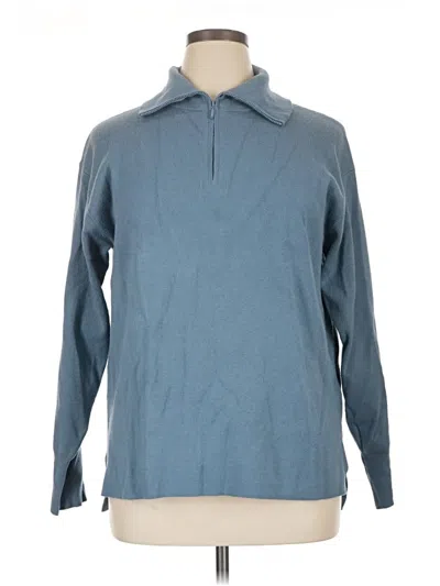 Pre-owned Unbranded Fleece Jacket In Blue