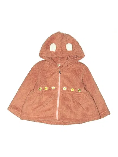 Pre-owned Unbranded Kids' Fleece Jacket In Brown