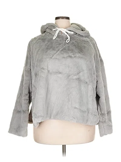 Pre-owned Unbranded Fleece Jacket In Gray