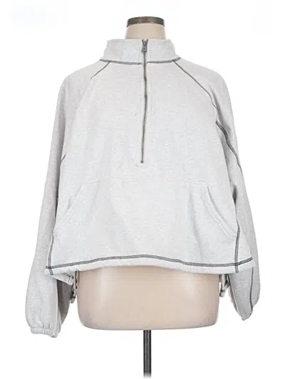 Pre-owned Unbranded Fleece Jacket In Gray