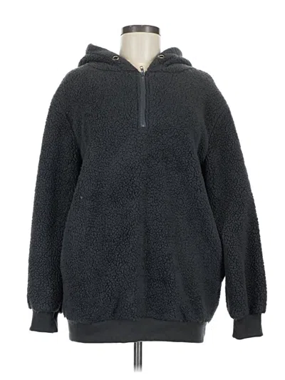 Pre-owned Unbranded Fleece Jacket In Gray