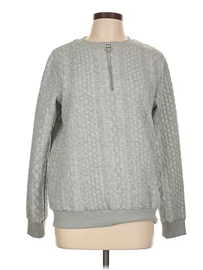 Pre-owned Unbranded Fleece Jacket In Gray
