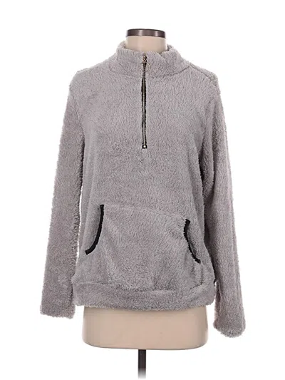 Pre-owned Unbranded Fleece Jacket In Gray