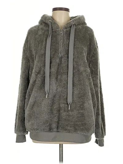 Pre-owned Unbranded Fleece Jacket In Gray