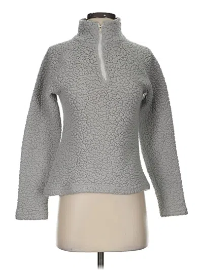 Pre-owned Unbranded Fleece Jacket In Gray