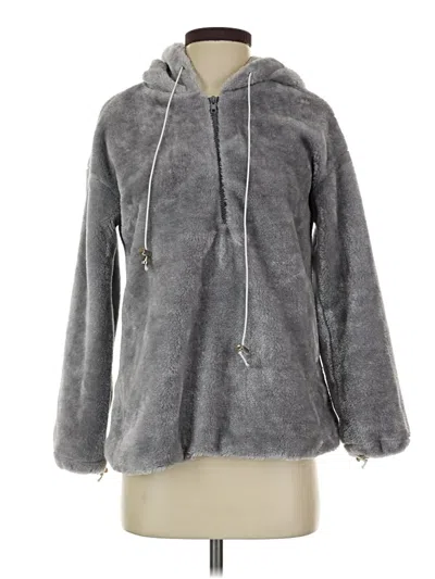 Pre-owned Unbranded Fleece Jacket In Gray