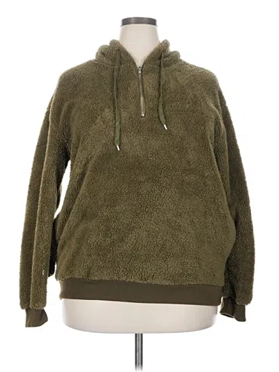 Pre-owned Unbranded Fleece Jacket In Green