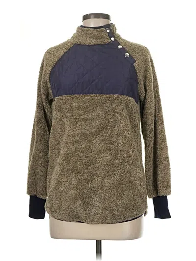 Pre-owned Unbranded Fleece Jacket In Green