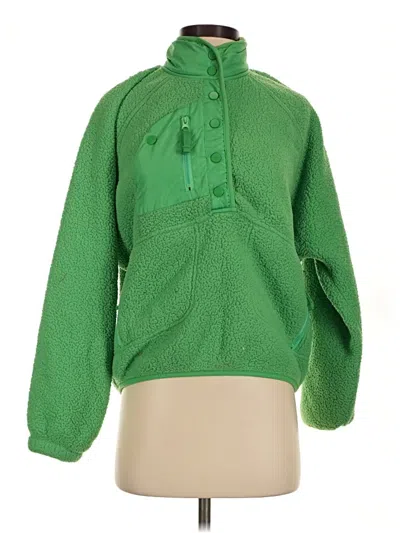 Pre-owned Unbranded Fleece Jacket In Green