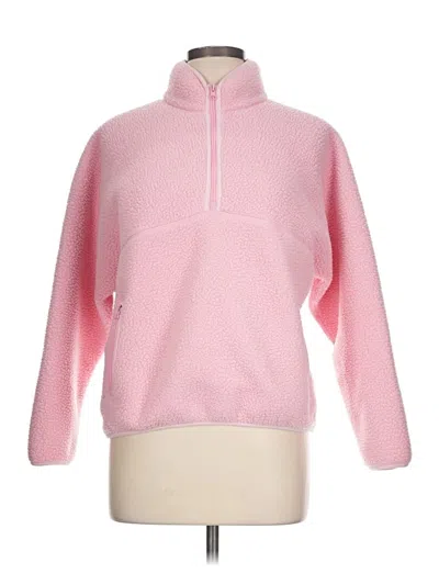 Pre-owned Unbranded Fleece Jacket In Pink