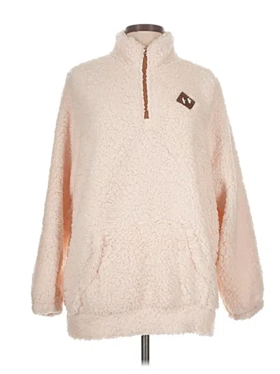 Pre-owned Unbranded Fleece Jacket In Pink