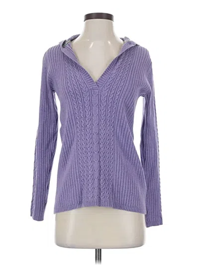 Pre-owned Unbranded Fleece Jacket In Purple