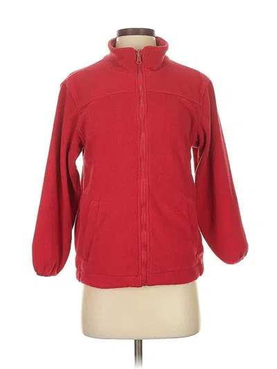 Pre-owned Unbranded Fleece Jacket In Red