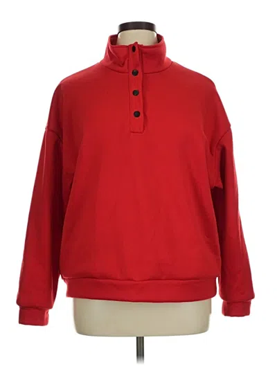 Pre-owned Unbranded Fleece Jacket In Red