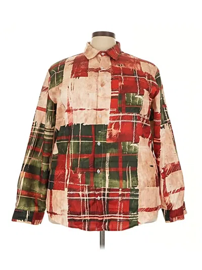 Pre-owned Unbranded Fleece Jacket In Red