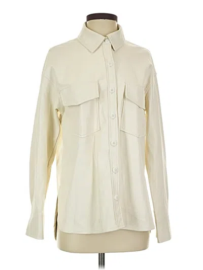 Pre-owned Unbranded Fleece Jacket In Tan