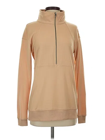 Pre-owned Unbranded Fleece Jacket In Tan