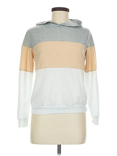 Pre-owned Unbranded Fleece Jacket In White