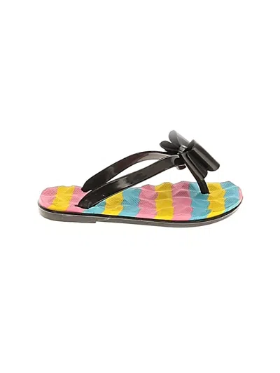 Pre-owned Unbranded Kids' Flip Flops In Black