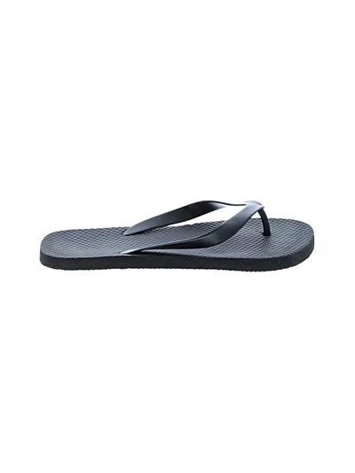 Pre-owned Unbranded Flip Flops In Black