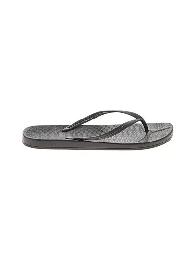Pre-owned Unbranded Flip Flops In Black