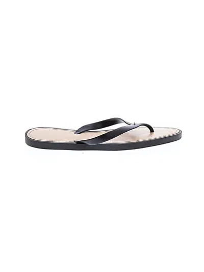 Pre-owned Unbranded Flip Flops In Black