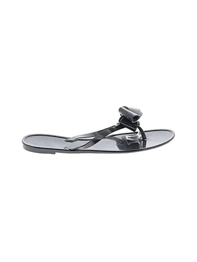 Pre-owned Unbranded Flip Flops In Black