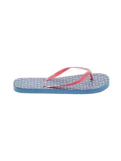 Pre-owned Unbranded Flip Flops In Blue