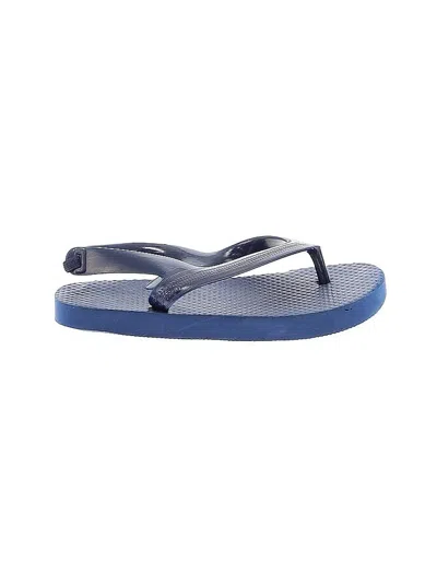 Pre-owned Unbranded Kids' Flip Flops In Blue