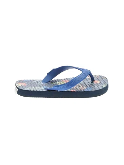 Pre-owned Unbranded Kids' Flip Flops In Blue