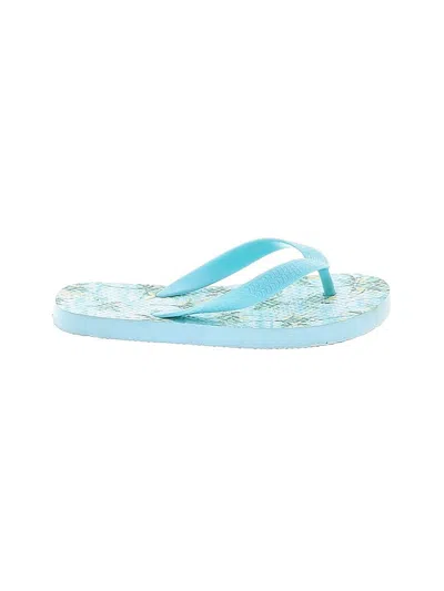 Pre-owned Unbranded Kids' Flip Flops In Blue