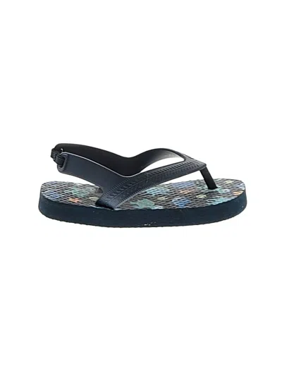 Pre-owned Unbranded Kids' Flip Flops In Blue