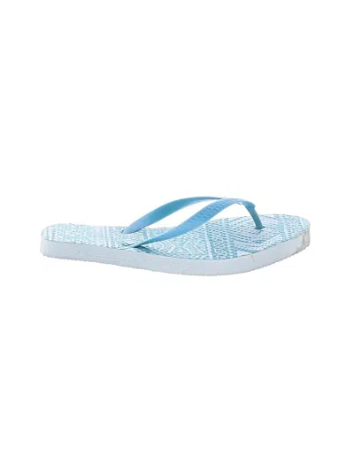 Pre-owned Unbranded Kids' Flip Flops In Blue
