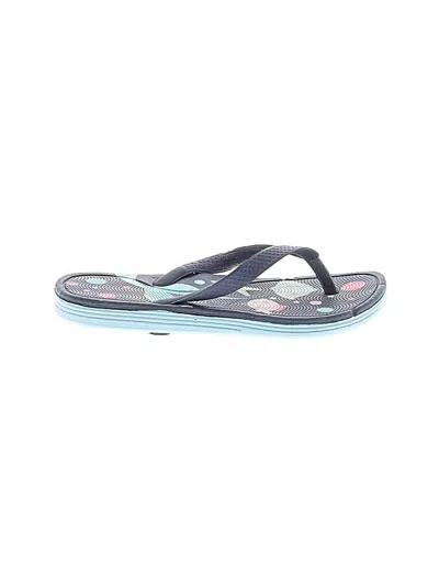 Pre-owned Unbranded Kids' Flip Flops In Blue