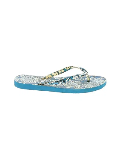 Pre-owned Unbranded Flip Flops In Blue
