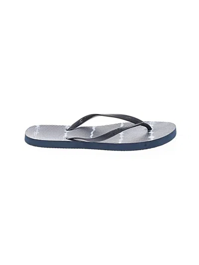 Pre-owned Unbranded Flip Flops In Blue
