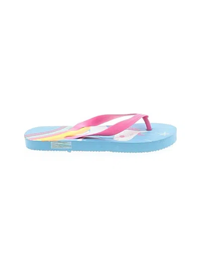 Pre-owned Unbranded Kids' Flip Flops In Blue