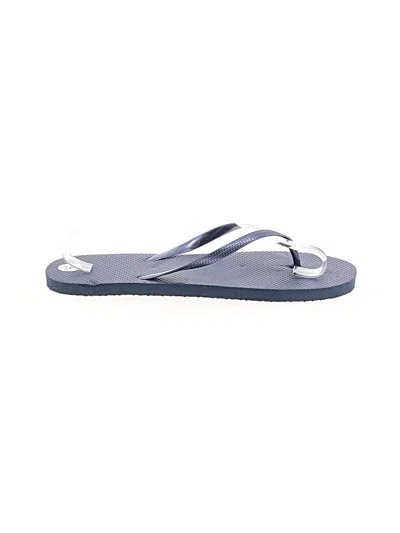 Pre-owned Unbranded Flip Flops In Blue