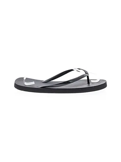 Pre-owned Unbranded Flip Flops In Gray