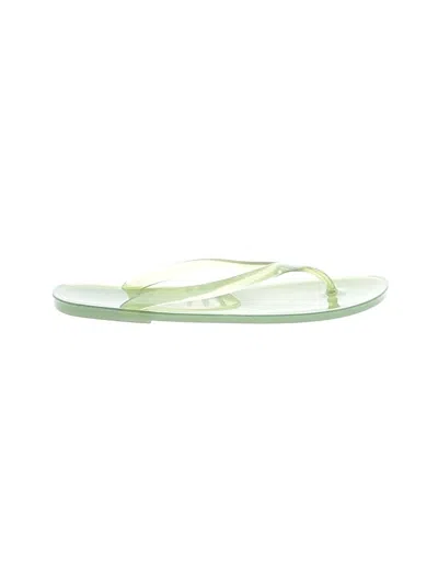 Pre-owned Unbranded Flip Flops In Green