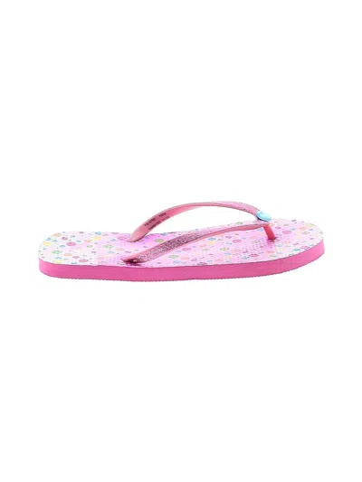 Pre-owned Unbranded Kids' Flip Flops In Pink