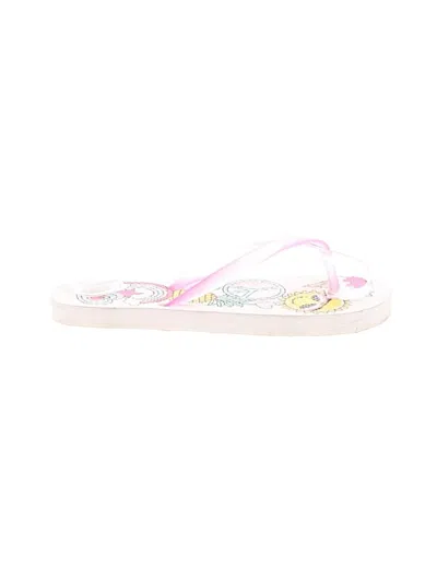 Pre-owned Unbranded Kids' Flip Flops In Pink