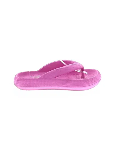 Pre-owned Unbranded Flip Flops In Pink