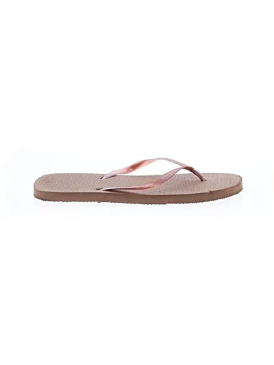 Pre-owned Unbranded Flip Flops In Pink