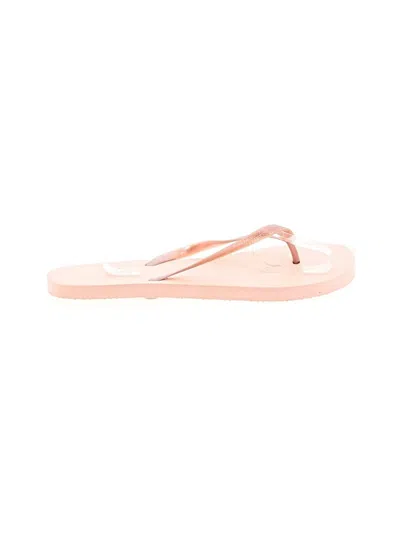 Pre-owned Unbranded Flip Flops In Pink