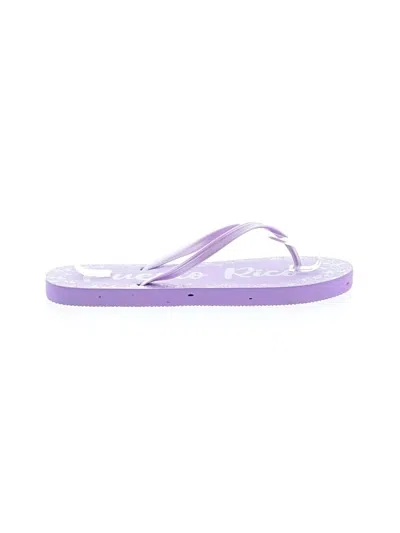 Pre-owned Unbranded Flip Flops In Purple
