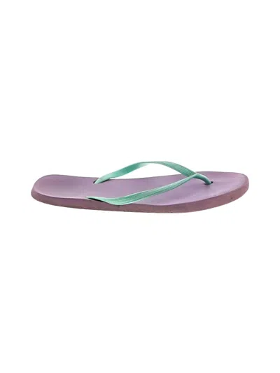 Pre-owned Unbranded Flip Flops In Purple