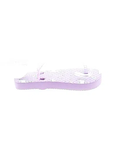 Pre-owned Unbranded Kids' Flip Flops In Purple