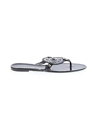 Pre-owned Unbranded Flip Flops In Silver
